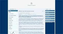 Desktop Screenshot of maritimesaudiarabia.com